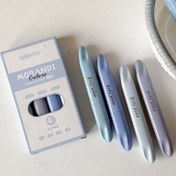 تصویر هایلایتر ۴ عددی ریملی تم آبی، سبز و صورتی 