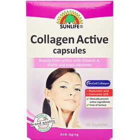 تصویر کلاژن اکتیو سان لایف 30 کپسول ا Collagen Active Sun Life 30 caps Collagen Active Sun Life 30 caps