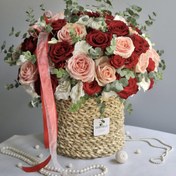 تصویر سبد حصیری نارین 