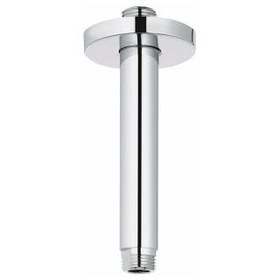 تصویر علم دوش توکار سقفی 14.2 سانتیمتری گروهه GROHE کد 28724000 RAINSHOWER SHOWER HEAD ELBOW 142 MM