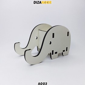 تصویر جامدادی طرح فیل دیزانور کد A003 