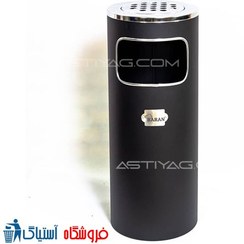 تصویر سطل جاسيگاري دار مشكي كد F4 