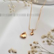 تصویر پلاک مینیمال قلبی ژوپینگ 