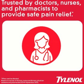 تصویر تایلنول 100 تایی Tylenol 