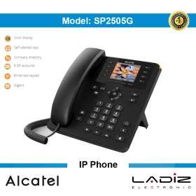 تصویر Alcatel SP2505 G IP Phone ا تلفن تحت شبکه آلکاتل مدل SP2505 G تلفن تحت شبکه آلکاتل مدل SP2505 G