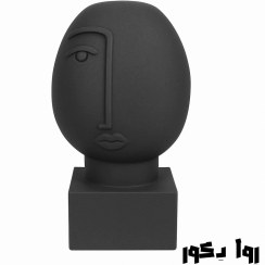 تصویر مجسمه دکوری چهره مینیمال مدل فیس لاین 