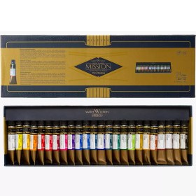 تصویر آبرنگ میشن 24 رنگ 7 میل 