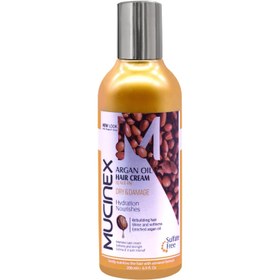 تصویر ماسک مو آرگان داخل حمام 500 میل ماسینکس Mucinex Hair Mask Argan Oil 500ml