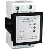 تصویر محافظ ولتاژ دیجیتال ۳۰ آمپری میکرومکس مدل F-DVP 