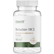 تصویر بتائین اچ سی ال استرویت 90 عددی OstroVit Betaine HCl VEGE 