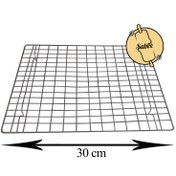 تصویر توری خنک کننده کیک و شیرینی مربع 