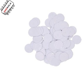 تصویر تگ RFID سکه ای 125KHZ قطر 25mm 