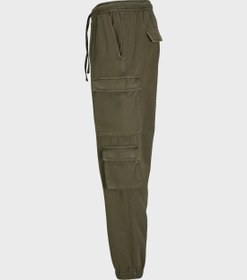 تصویر شلوار کتان کارگو با فیت مستقیم و جیب جلو برند jack & jones Straight Fit Front Pocket Cargo Pants