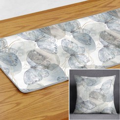 تصویر ست کوسن و رانر کد S201 گلدار