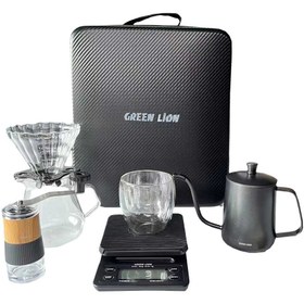 تصویر قهوه ساز Green Lion G-80 Coffee Maker Set 