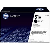 تصویر تونر مشکی پرینتر لیزری اچ پی مدل 51 A 51A Black LaserJet Toner Cartridge