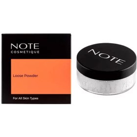 تصویر پودر فیکس (بیک )بی رنگ نوت 01 INVISIBLE LOOSE POWDER NOTE 01