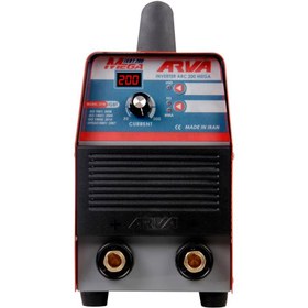 تصویر اینورتر جوشکاری 200 مگا   آروا مدل 2170  ( تک ولوم ) Arva ARC 200 MEGA  welding unit 2170