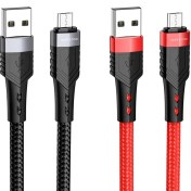 تصویر کابل تبدیل USB به MicroUSB بروفون مدل BU35 طول 1.2 متر Borofone BU35 MicroUSB Cable 1.2m