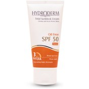 تصویر کرم ضد آفتاب رنگی فاقد چربی هیدرودرم SPF50 ا Hydroderm SPF50 oil-free tinted sunscreen Hydroderm SPF50 oil-free tinted sunscreen