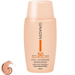 تصویر کرم ضدآفتاب ژیناژن سری dry to normal skin مدل 02، حجم 50 میلی‌لیتر 
