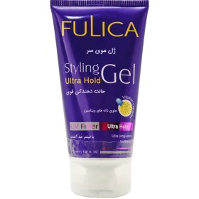 تصویر ژل موی سر قوی با حالت دهندگی قوی فولیکا حجم ۱۵۰ میلی لیتر Fulica Styling Ultra Hold Gel 150ml