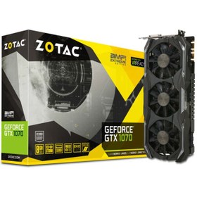 تصویر کارت گرافیک Zotac GTX 1070 AMP EXTREEM 8GB 