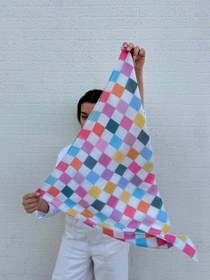 تصویر مینی اسکارف رنگین 