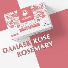 تصویر چای سبز و رزماری و گل محمدی نیوشا ( 20 عددی ) تخفیف یلدا Damask Rose + Rosemary + Green Tea