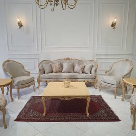 تصویر مبل نئو کلاسیک برژه ظرفیت ۷ نفره 