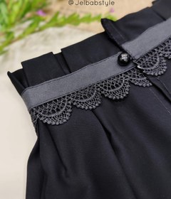 تصویر یقه حجاب شومیزی ملائکه 