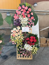 تصویر تاج گل شبکه‌ای کد 147 