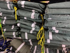 تصویر چادر برزنت۹ لایه اصلی وانت، نیسان، وانت پراید، مزدا کارا، پادرا سایز ۲/۵ در ۴ جنس اصلی درجه یک ضخیم 