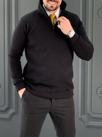 تصویر پلیور 060301 POLO ذغالی 