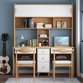 تصویر ست کتابخانه و میز تحریر سوسن آریو کابین 