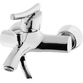 تصویر شیر دوش حمام درخشان مدل آرک Derakhshan Arc bath tap