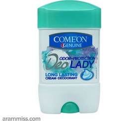 تصویر دئودورانت سبز زنانه کامان Long Lasting 