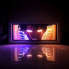 تصویر تابلو لایت باکس انیمه ای اتک | Attack on Titan Light Box 