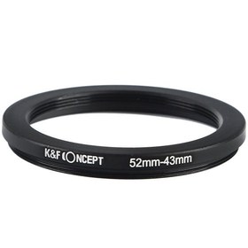 تصویر آداپتور کاهشی فیلتر KF مدل 52mm-43mm 