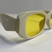 تصویر عینک آفتابی دخترانه شیشه رنگی پرادا 