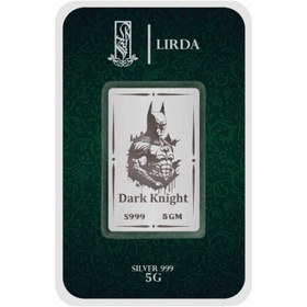 تصویر شمش نقره مدل Dark Legacy بتمن 5-10-15 