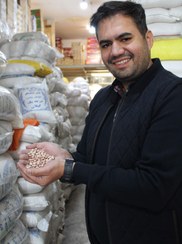 تصویر لوبیا چیتی دست چین شده درجه یک - 10 کیلوگرم 