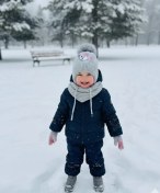 تصویر شال کلاه توخز یونیکورن - طوسی 