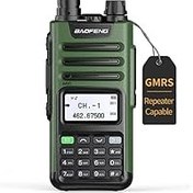 تصویر Baofeng GM-15 Pro GMR رادیو ژامبون رادیو طولانی مدت دامنه Talkie قابل شارژ دو طرفه رادیو ، تکرار کننده GMRS رادیو دوتایی NOAA با کابل شارژر USB-C GMRS Radio BAOFENG GM-15 Pro Handheld Radio Long Range Walkie Talkie Rechargeable Two Way Radios, GMRS Repeater Capable, NOAA Dual Band Radio with USB-C Charger Cable