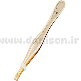 تصویر موچین کمرباریک طلایی 