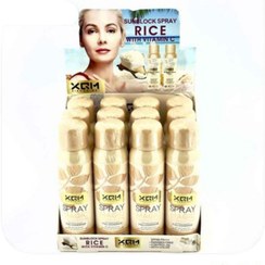 تصویر اسپری کرم پودر برنج و ویتامین سی شینگ کیمی حجم 180 میل XQM XQM SPRAY MAGIC FOUNDATION 180 ML