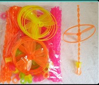 تصویر بشقاب پرنده فرفره ای مدل QT-523 اسباب بازی 