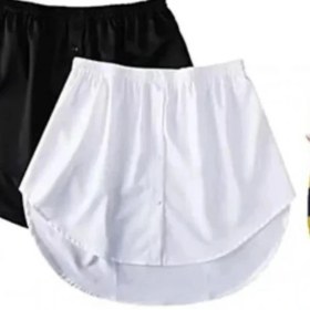 تصویر یقه فیک و دامنک 