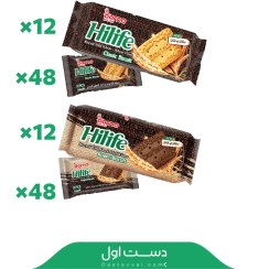 تصویر بیسکوئیت هایلایف کلاسیک درنا - کارتن ۴۸ عددی HiLife Classic Biscuit