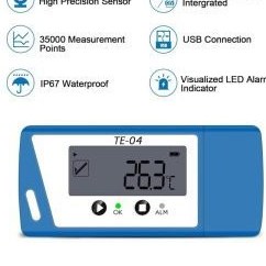 تصویر ثبت‌کننده دما ThermElc TE-04 